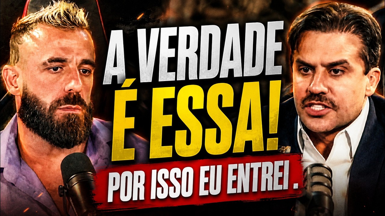 O FLAVIO PRECISA DE MIM! MARÇAL QUEBROU O SILÊNCIO E REVELOU O QUE O FEZ ENTRAR NA DISPUTA