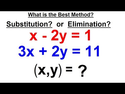 Algebra Ch 34 Solving Systems of Linear Equations 1 of 31 What is a System of Linear Equations