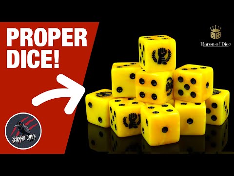 AT LAST - SOME PROPER DICE! Move Over GW There's Some NEW Dice In Town