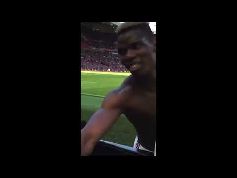 OMG. Pogba shows love to one of Manchester united supporter. #Pogba