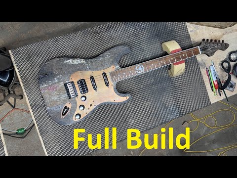 Oscar 2 Full Build | Custom Guitar From Old Barn Door