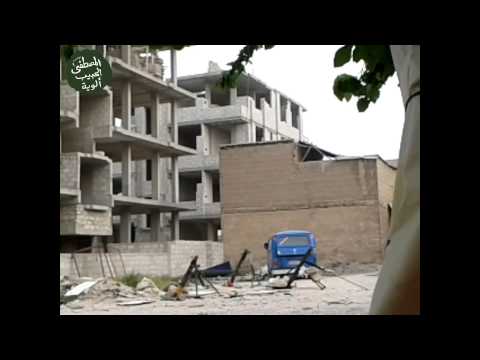 استهداف لواء هارون الرشيد بقذائف الهاون رحبة المرسيدس على أطراف حي جوبر في مدينة دمشق