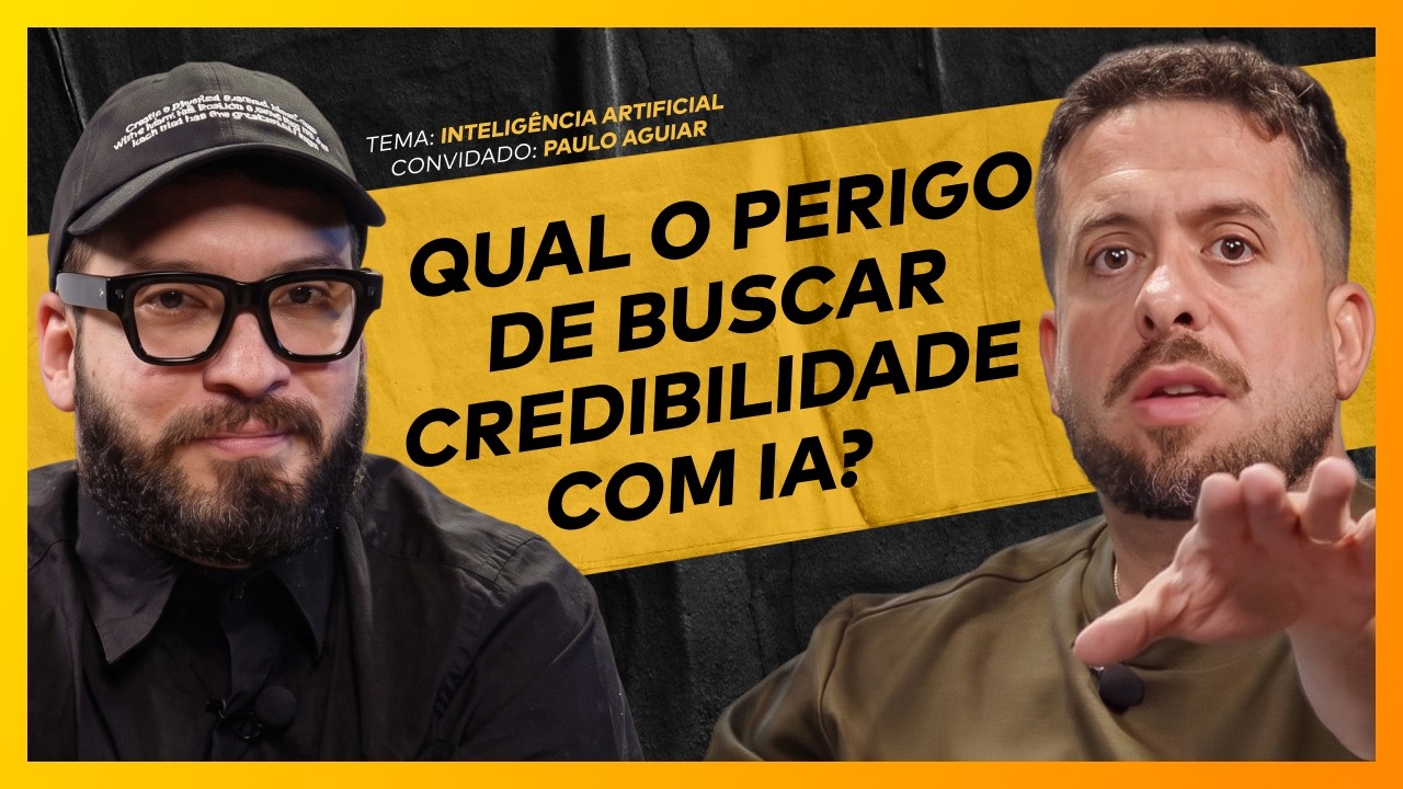 ATÉ ONDE A INTELIGÊNCIA ARTIFICIAL REALMENTE PODE CHEGAR? FT. PAULO AGUIAR | #ACHISMOS PODCAST #432