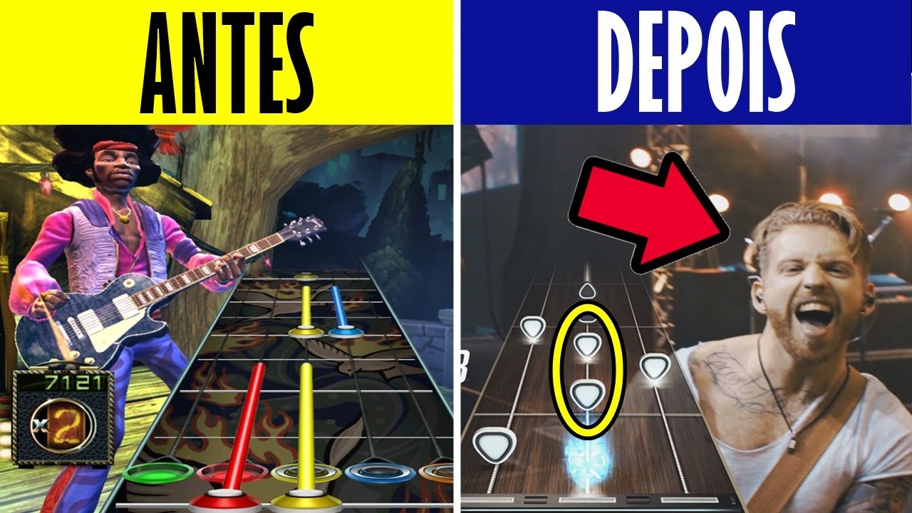 O GUITAR HERO foi do AUGE ao ESQUECIMENTO em apenas 3 anos!?