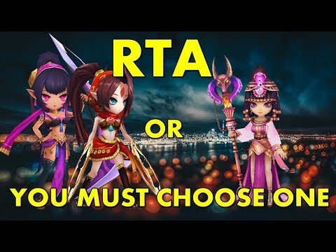 RTA#22 You must choose one in RTA | MARTINA | SHAINA | NEPTHYS | - Summoners War