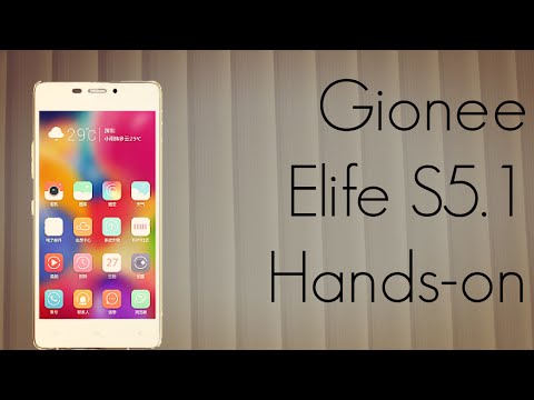 Gionee Elife S5.1 Hands-on Features Overview - PhoneRadar