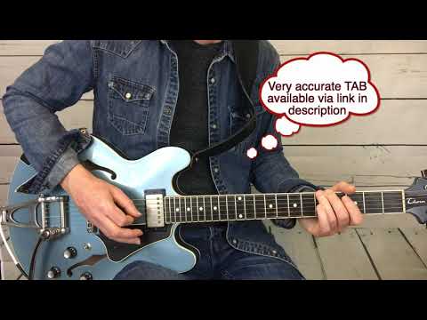 25 or 6 to 4 Chicago/Terry Kath solo/ lesson by Emerson Swinford/Rod Stewart’s guitarist
