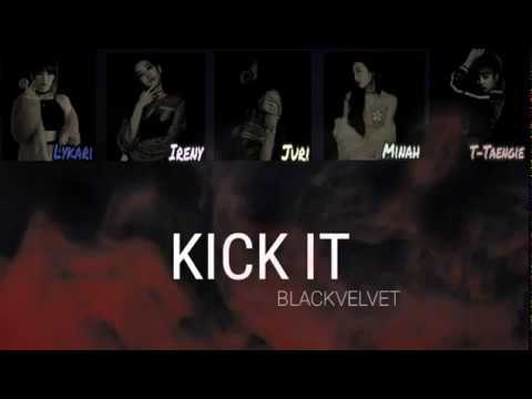 "Kick It - BLACKPINK( 블랙핑크)" | Cover by BLACKVELVET (Color coded lyrics)