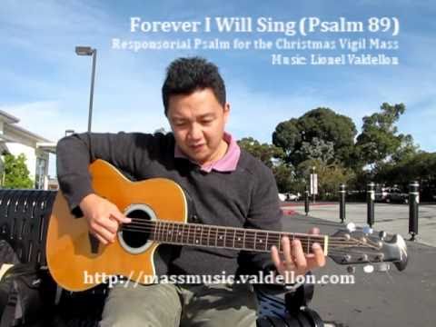 Forever I Will Sing (Psalm 89) - Responsorial Psalm for Christmas Vigil Mass