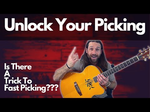 How To Pick Fast on Acoustic Guitar - Using The Flick
