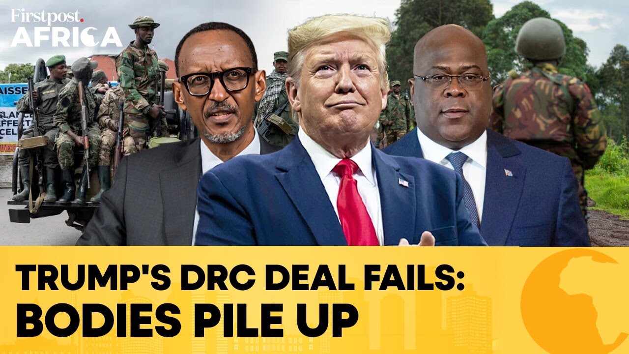 Devastation in Eastern DRC, as M23 Rebel Advance Tests Trump’s Deal | Firstpost Africa | N18G