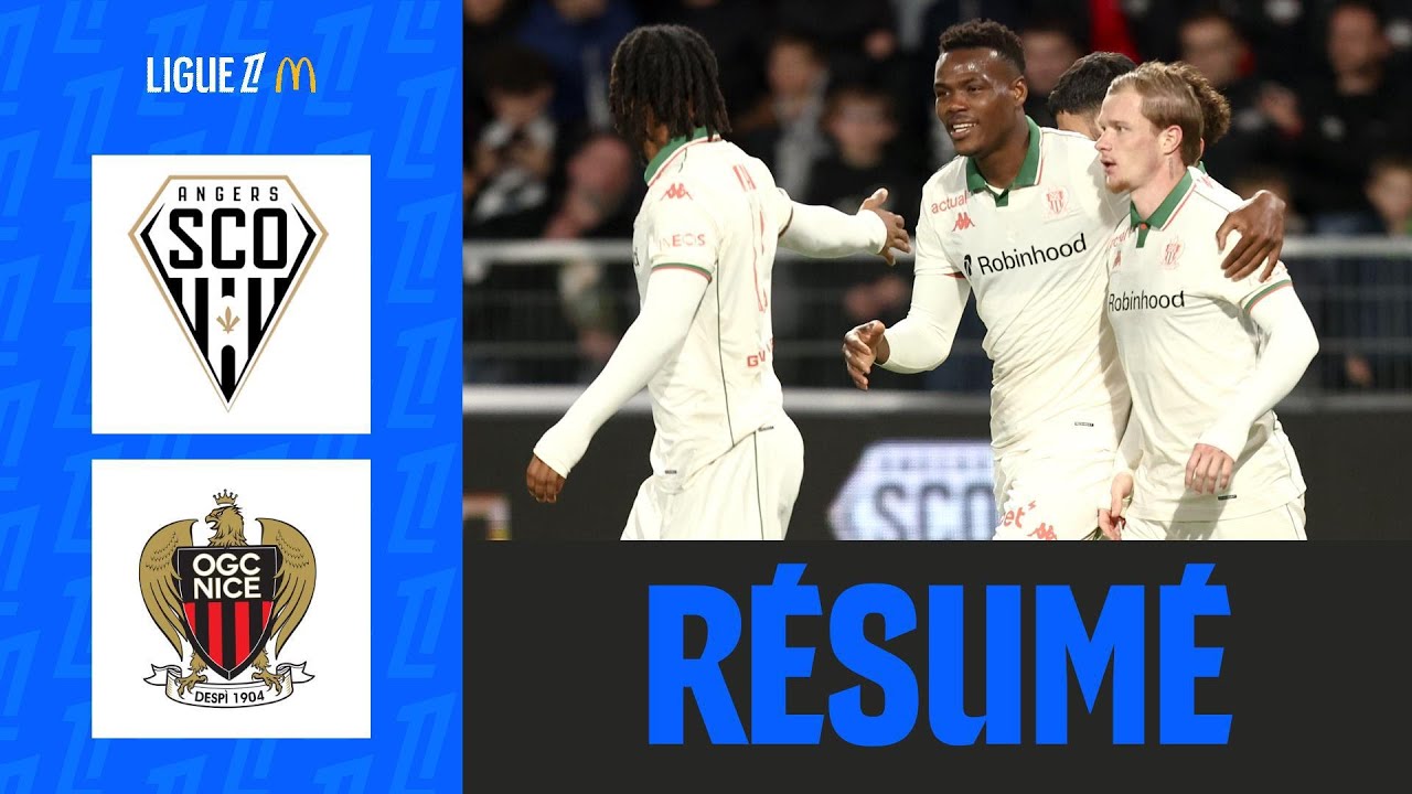 Angers vs Nice Highlights