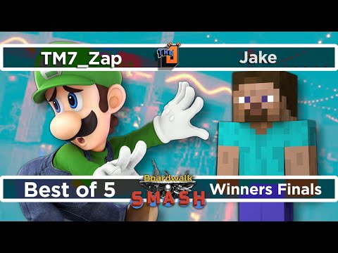 BWS 52 Winners Finals - TM7_Zap (Luigi) v Jake (Steve) - CFL SSBU