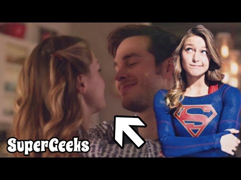Supergirl 2x14 opening scene "Mon el and Kara kiss" - Part 1