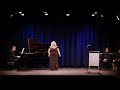 A Look At Elektra - masterclass/workshop with CAROLE FARLEY, at NY Chamber Music Fest (Archive Video
