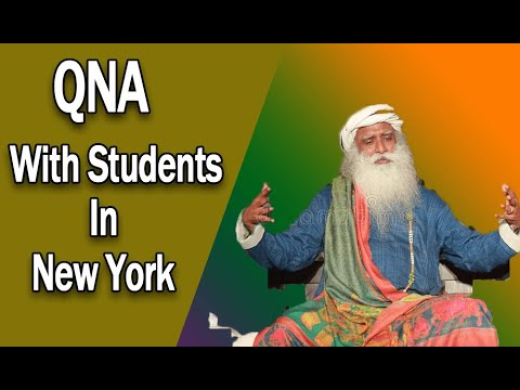 Sadhguru - Question and Answer with Students of Columbia University in New York