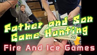 Father and Son Game Hunting – Fire & Ice Games! 🔥🧊 🎮