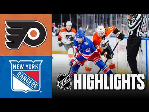 Flyers vs. Rangers | NHL Highlights | February 26, 2026