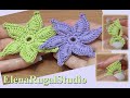 Crochet Summer Star Flower Урок 45 Вязание крючком 