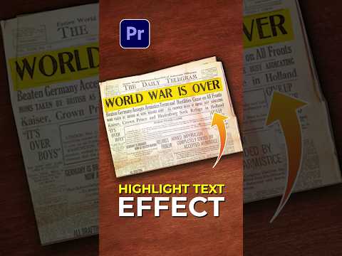 How to Highlight Text in Premiere Pro #adobepremirepro #tutorial #highlight