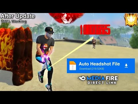 Free Fire Auto Headshot Config File ‼️ No Mach Making problems 🤟 💯% Safe Mane I'd Aimbot +Auto Aim