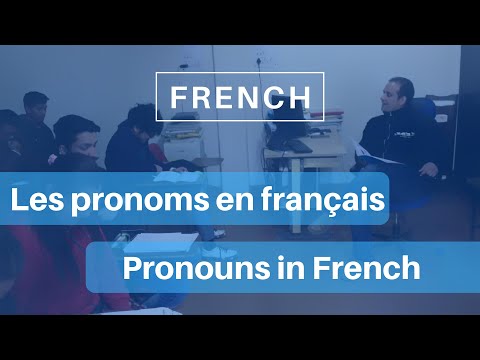 Les pronoms en français | Pronouns in French