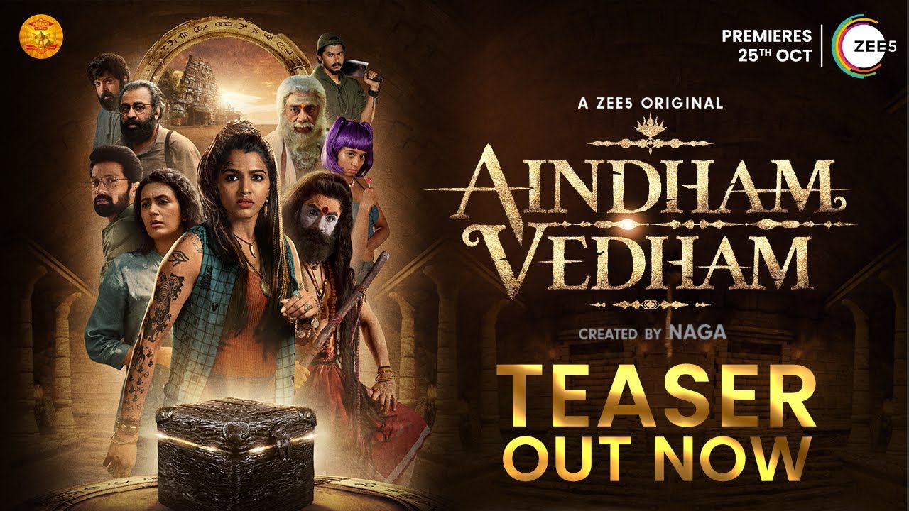 Aindham Vedham Official Teaser | A ZEE5 Original | Naga | Premieres 25th October