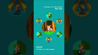 Wag-wag! 살랑살랑! Tails' tails. #shorts