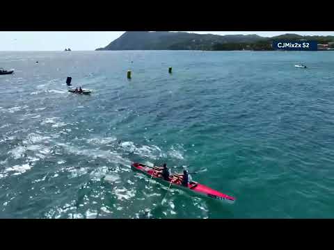 2023 European Rowing Coastal & Beach Sprint Champs - CJMix2x S2 - Maria Lanciano Lucio Fugazzotto