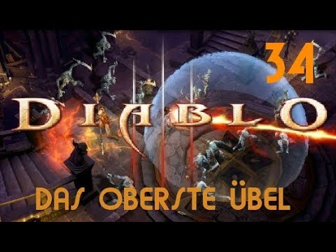 Diablo 3 - #034 - Das Oberste Übel - Hardcore / Hardmode Zauberin |Kommentiert / Facecam|