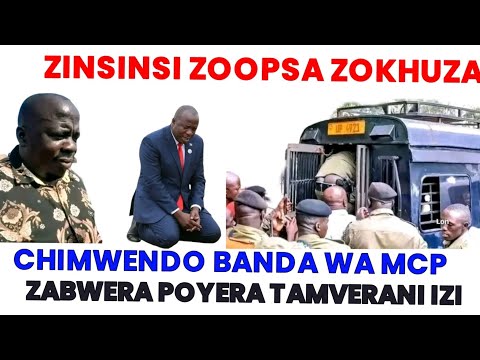 ZINSINSI ZOOPSA ZOKHUDZA CHIMWENDO BANDA WA MCP ZABWERA POYERA TAMVERANI IZI