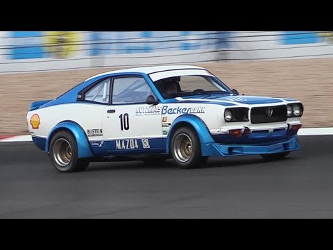 2-Rotor 13B Mazda RX-3 Screaming on the Nürburgring GP-Strecke!