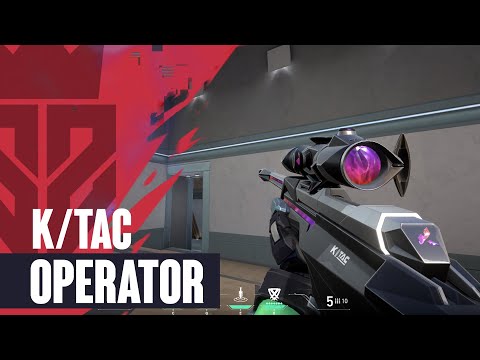 Ktac Operator Skin Showcase - Valorant Battlepass Skins