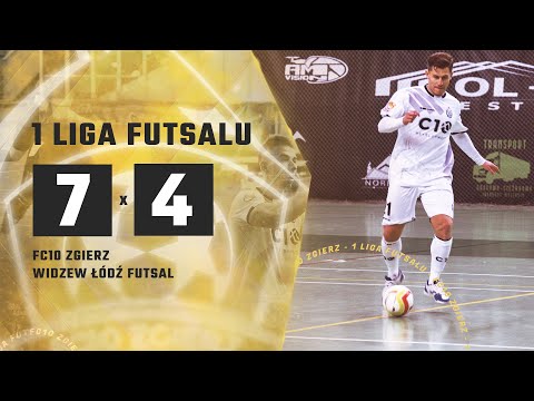 SKRÓT MECZU - FC10 ZGIERZ 7:4 WIDZEW ŁÓDŹ FUTSAL