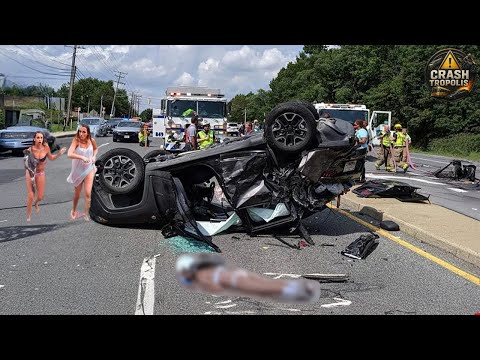 80 Shocking Car & Motorcycle Crashes – Drivers Who Shouldn’t Be on the Road!