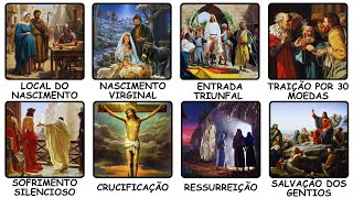 Todas as profecias do ANTIGO TESTAMENTO sobre JESUS explicadas