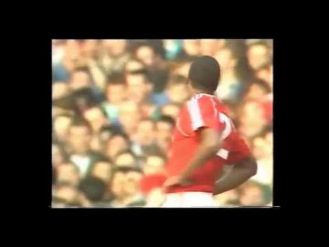 Ronnie Whelan classic own goal, Liverpool v Man United 1990