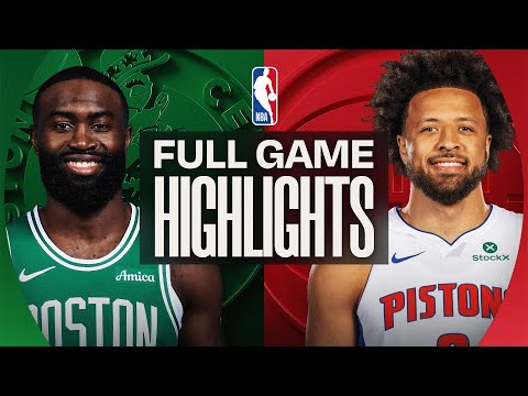 CELTICS at PISTONS | FULL GAME HIGHLIGHTS | January 19, 2026
