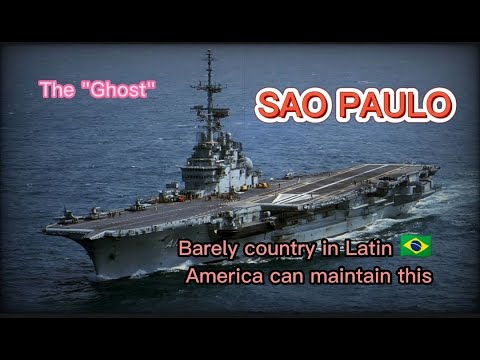 SAO PAULO / Brazilian Navy Aircraft  Carrier / Clemenceau Class