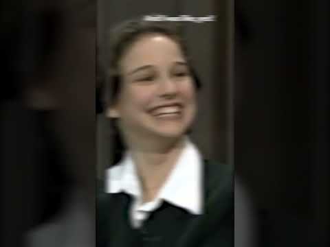 Natalie Portman missed school for her interview with Dave