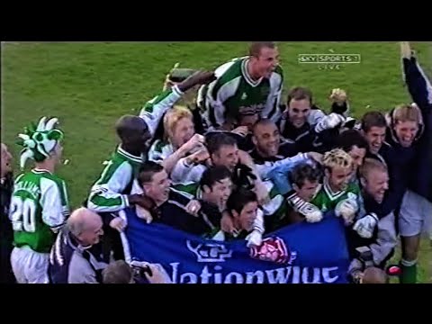 Yeovil win the Conference with 4-0 victory at Doncaster - 2002/03