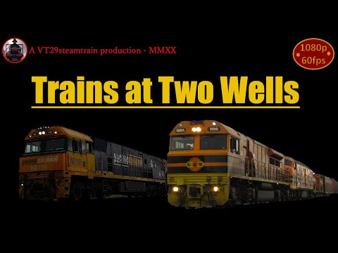 Trains at Two Wells | Trainspotting SA | ORA 7AD1 and PN 6MP5