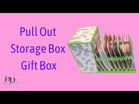 Pull Out Storage Box Gift Box