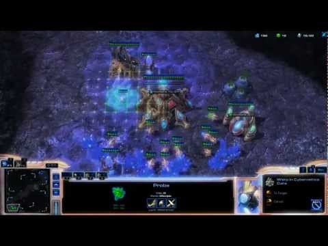 Starcraft 2: WoL - "1v1 Gold fun PvP, PvT" #3 [CZ/HD]