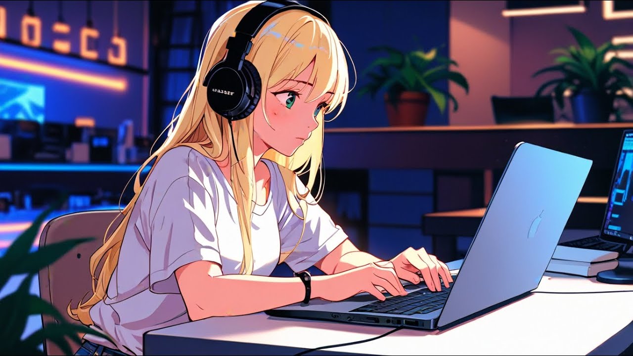 24/7 Lofi Radio 📚 Human-AI blended vibes for you to chill