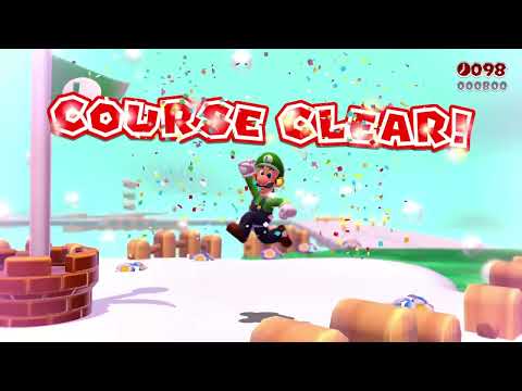 Super Mario 3D World (Switch) 9-4 Itemless Speedrun - Time: 2 (TWR)