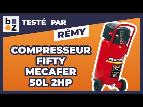 Compresseur d'air vertical 50L 2HP FIFTY MECAFER