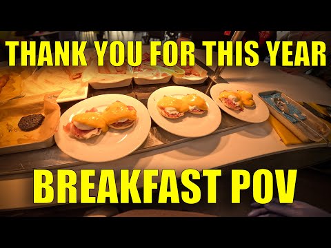 Christmas Eve Breakfast Service | Festive Eggs Benedict & A Busy Morning in the Kitchen 👌😊👍