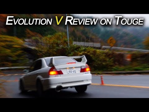 Lancer EVO V GSR Review on Hakone Touge | JDM Masters