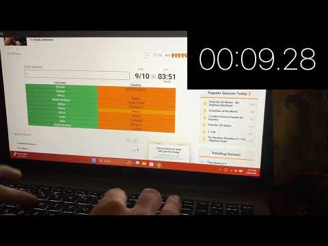 Top 10 Guinness Drinking Countries Sporcle Speedrun World Record